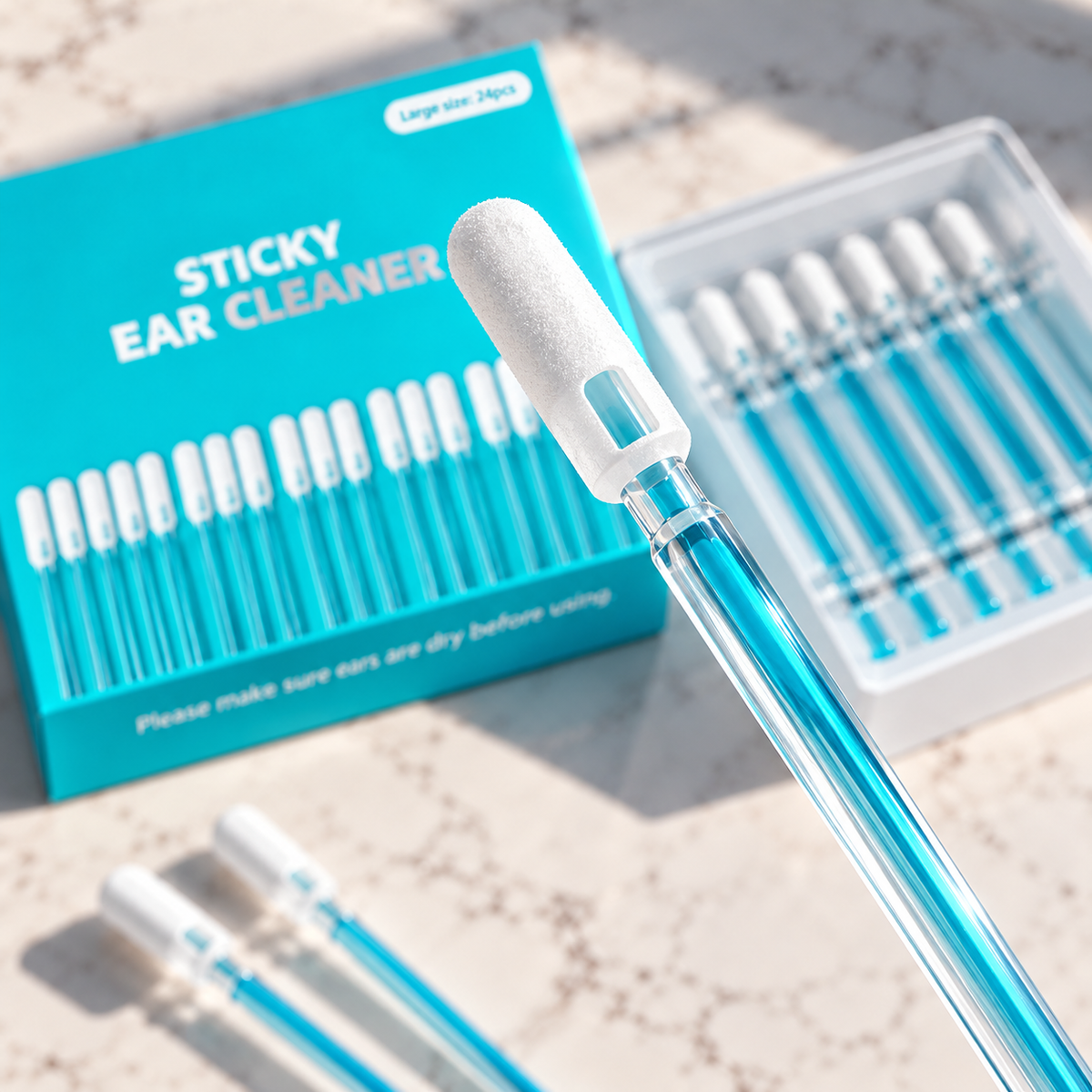 EarClear™ Sticky Earwax Cleaners